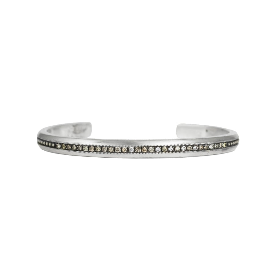 John Hardy Sterling Silver Spear Flex Diamond Cuff Bracelet - Farfetch